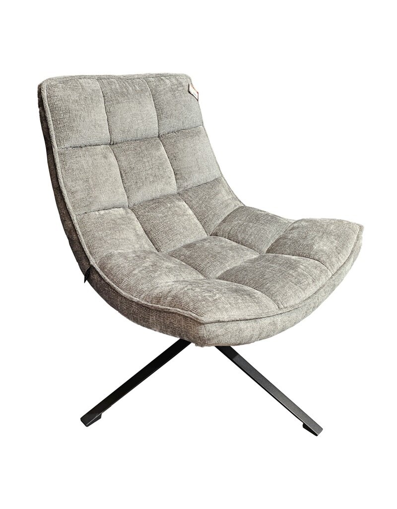 Damn Draaifauteuil Sep in stof perfect harmony dark grey**