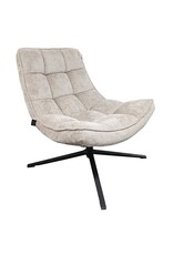 Damn Draaifauteuil Sep in stof perfect harmony beige**
