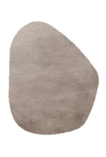 Damn Karpet Fluffy Nuro organisch 200x250cm bruin
