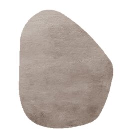 Damn Karpet Fluffy Nuro organisch 200x250cm taupe