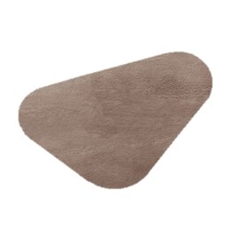 Damn Karpet Fluffy Liro driehoek 170x240cm bruin