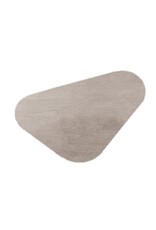 Damn Karpet Fluffy Liro driehoek 170x240cm taupe