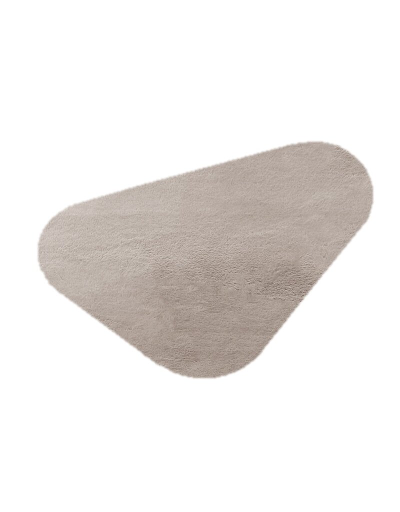 Damn Karpet Fluffy Liro driehoek 170x240cm taupe