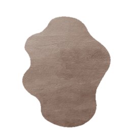Damn Karpet Fluffy Daro organisch 200x250cm bruin