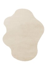 Damn Karpet Fluffy Daro organisch 200x250cm beige