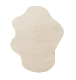 Damn Karpet Fluffy Daro organisch 200x250cm beige