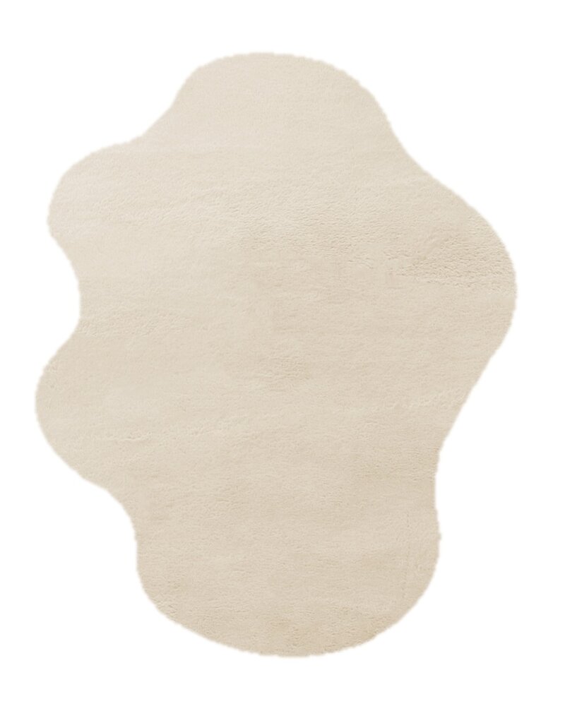 Damn Karpet Fluffy Daro organisch 200x250cm beige