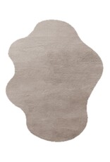 Damn Karpet Fluffy Daro organisch 200x250cm taupe