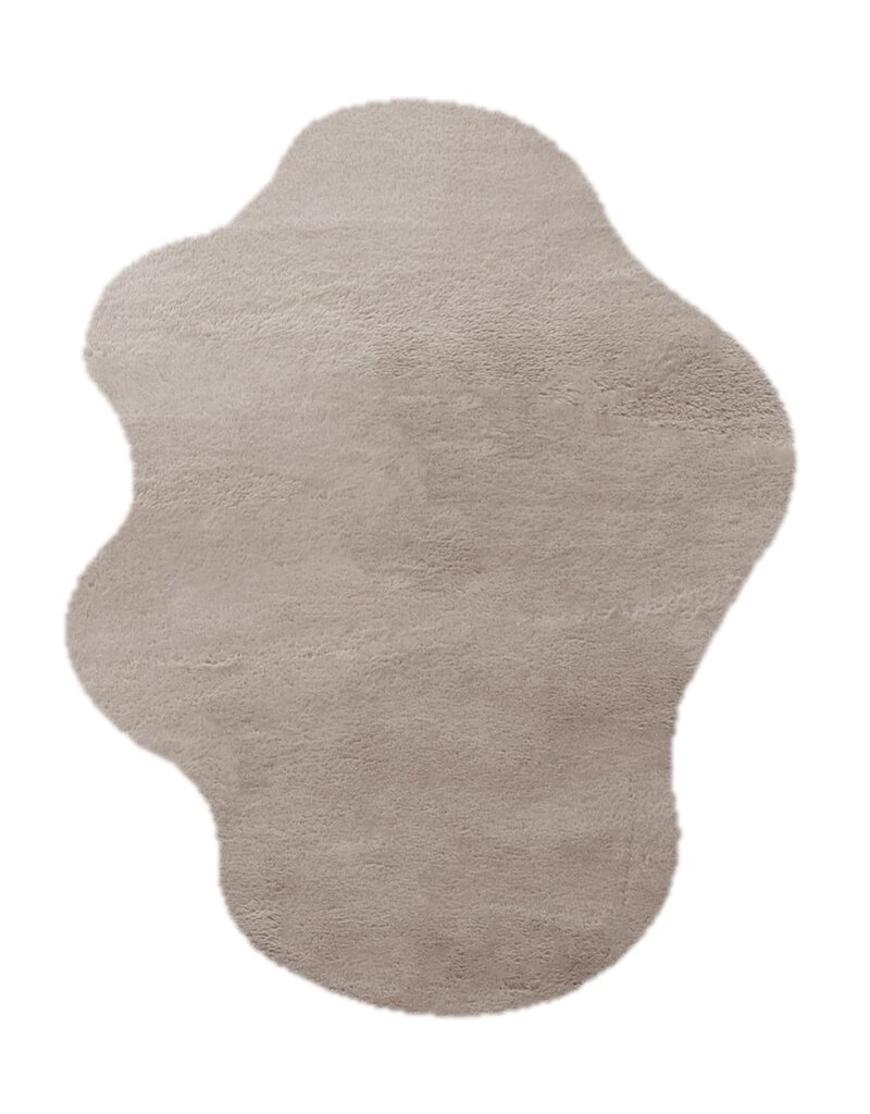 Damn Karpet Fluffy Daro organisch 200x250cm taupe
