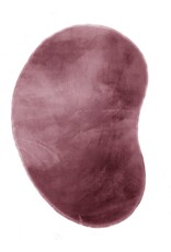 Damn Karpet Fluffy Miro kidney 200x300cm burgundy