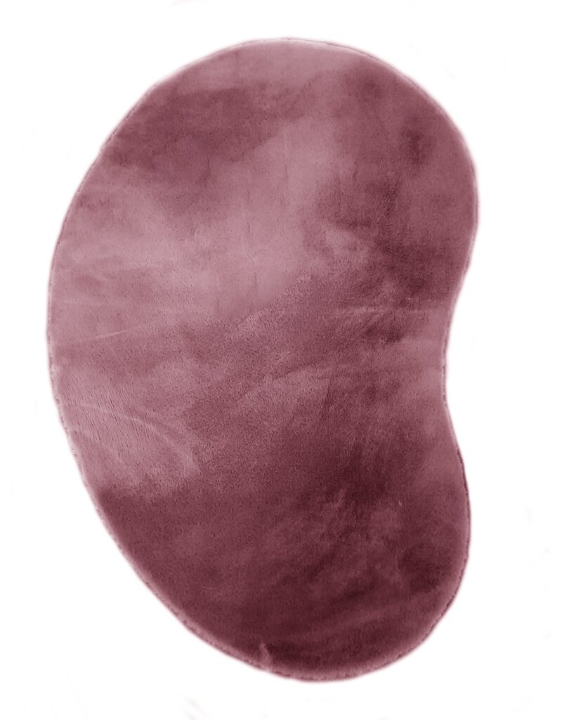 Damn Karpet Fluffy Miro kidney 200x300cm burgundy
