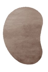 Damn Karpet Fluffy Miro kidney 200x300cm bruin