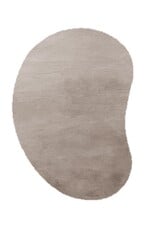 Damn Karpet Fluffy Miro kidney 200x300cm taupe