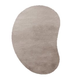 Damn Karpet Fluffy Miro kidney 200x300cm taupe