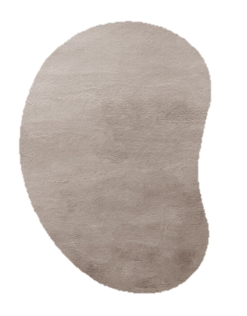 Damn Karpet Fluffy Miro kidney 200x300cm taupe