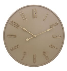 Damn Wandklok Suno beige