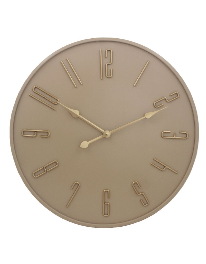 Damn Wandklok Suno beige