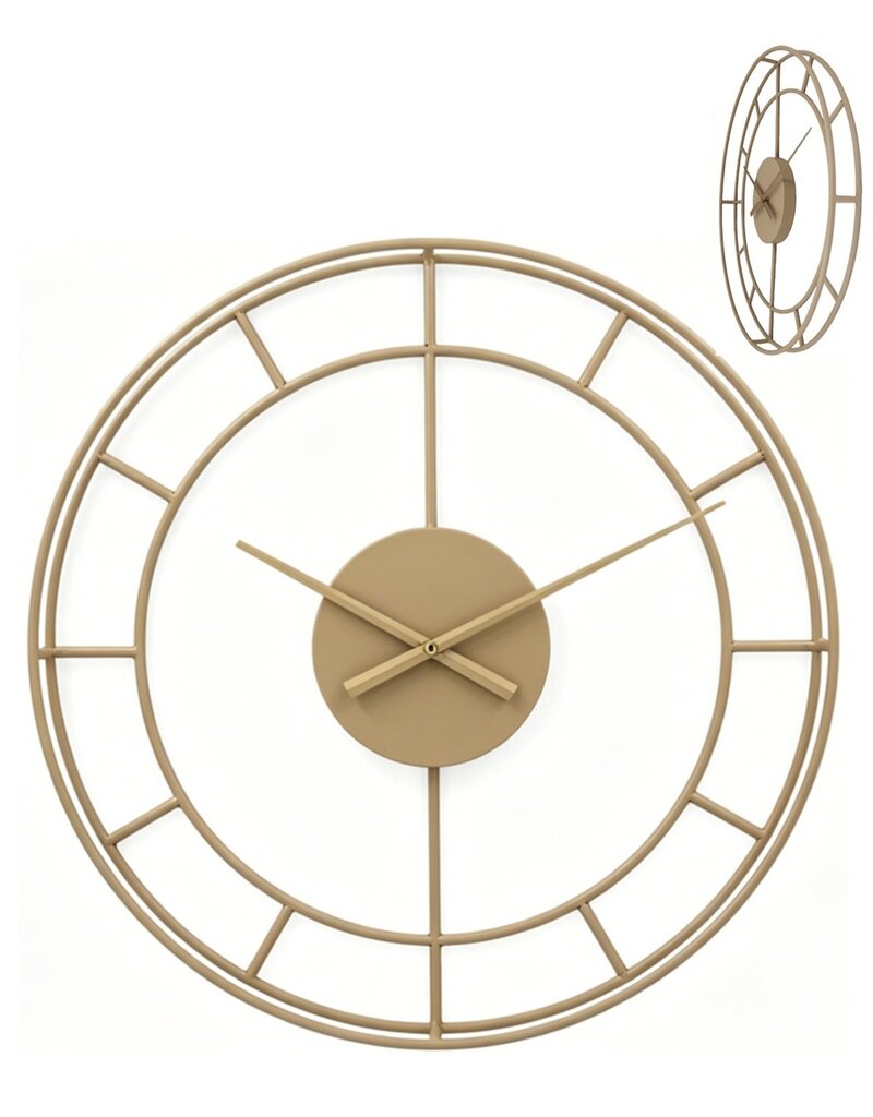 Damn Wandklok Nexo beige
