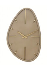 Damn Wandklok Evia organisch beige