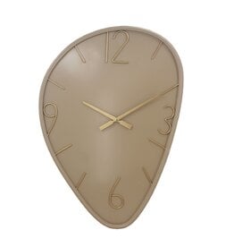 Damn Wandklok Ringo organisch beige