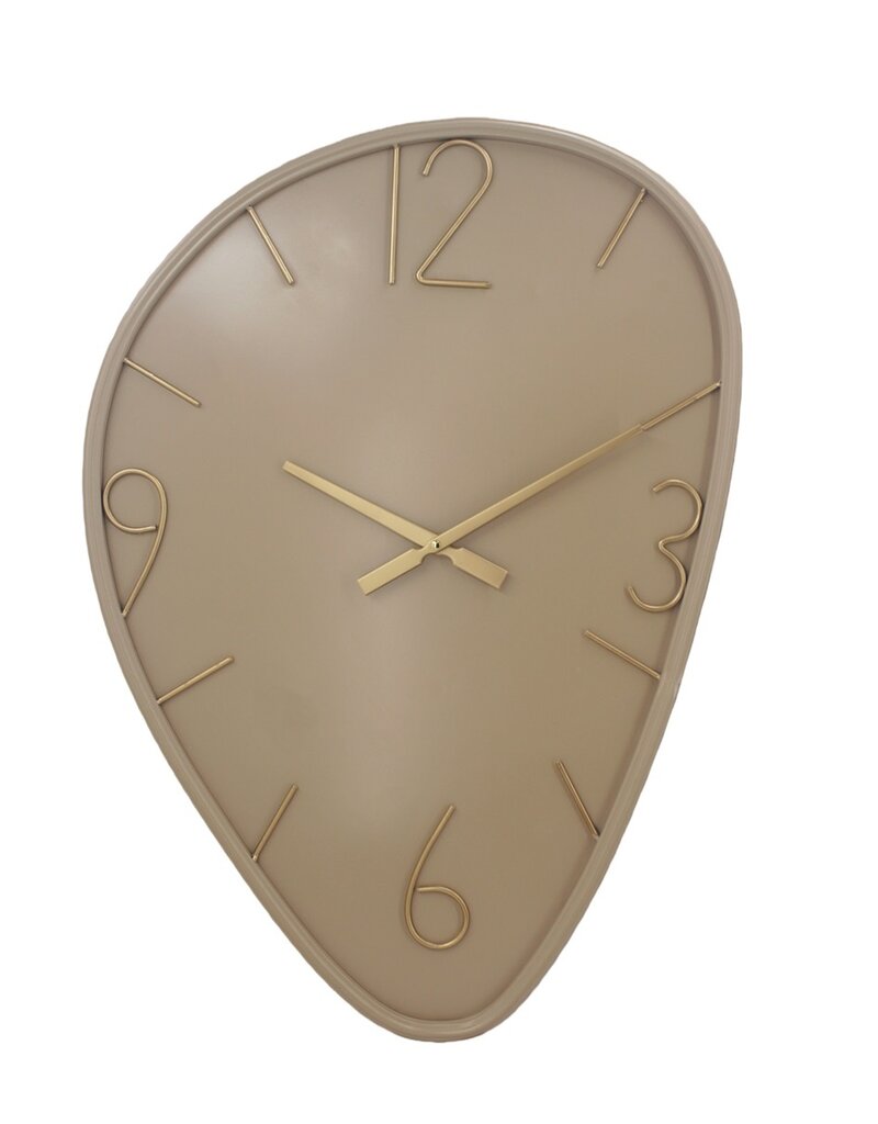 Damn Wandklok Ringo organisch beige