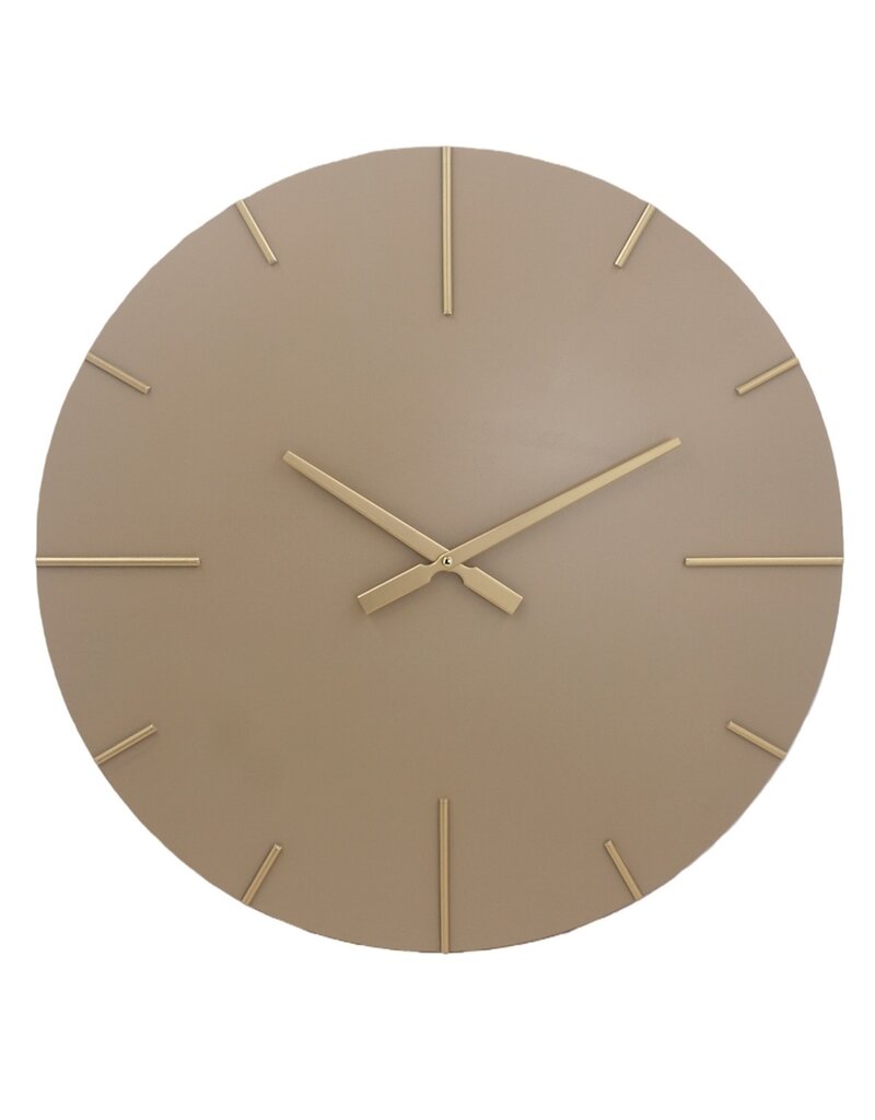 Damn Wandklok Vilo beige
