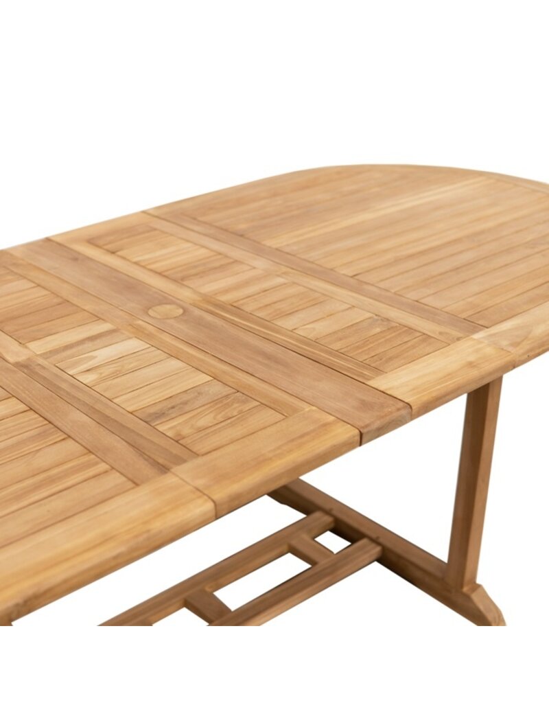 Damn Uitschuifbare tuintafel ovaal  180cm