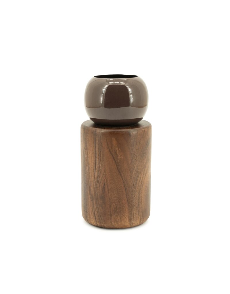 Damn Vase Belloa - brown -