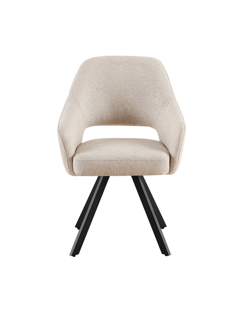 Damn Eetkamerstoel Emilie Alpine 2 Boucle Beige