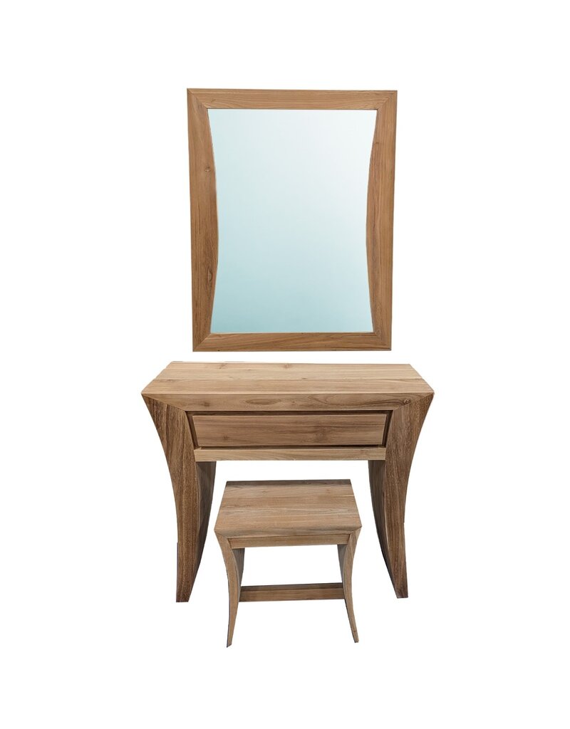 Damn Dressoir set met spiegel en kruk