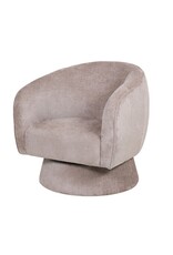 Damn Draaifauteuil Esmee in stof Perfect Harmony beige