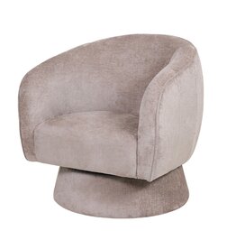 Damn Draaifauteuil Esmee in stof Perfect Harmony beige