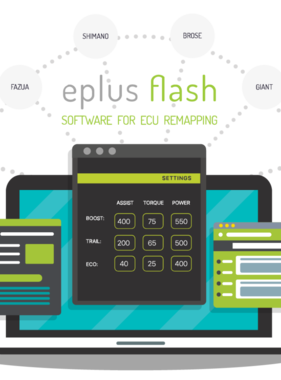 Shimano ePlus software flash Shimano 45km/u: E7000 - E6100 - E5000 uitgevoerd in onze werkplaats