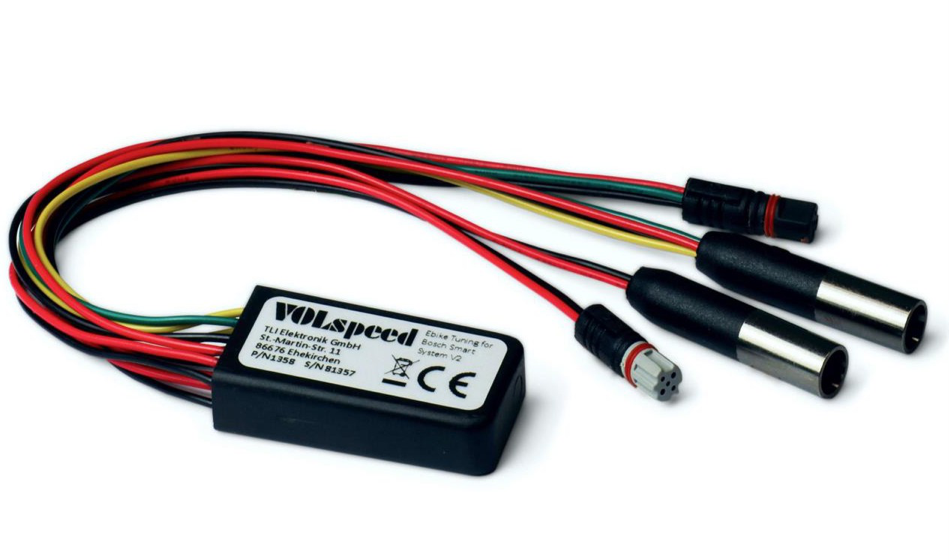 Bosch VOLspeedChip voor SMART V2/35 met Plug & Play connectors Bosch motoren. Performance, CX (GEN4) en Cargo generatie