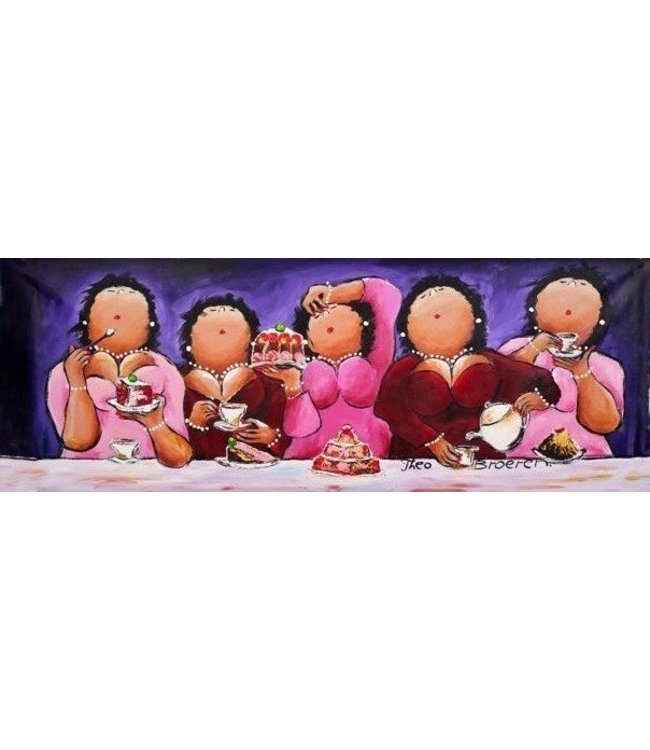 Theo Broeren - "Keeping up appearances" aan de taart