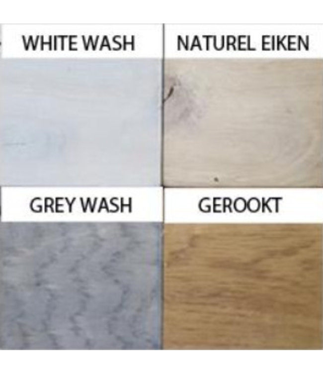 Eetkamertafel - Rustiek eiken