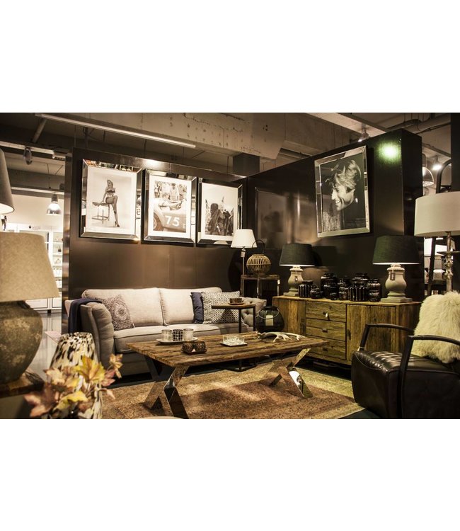 Salontafel – Railway Sleeper Magnum X poot