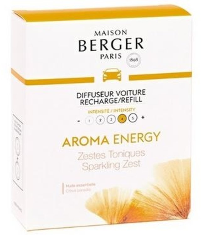 Maison Berger - Navulling Autoparfum - Aroma Energy