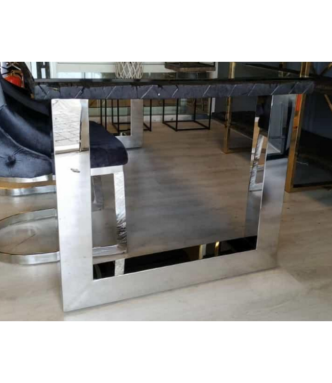 Eetkamertafel - Railway Sleeper U poot