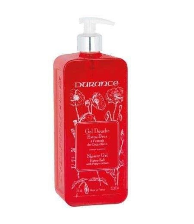 Durance Douche gel -  Poppy Coquelicot