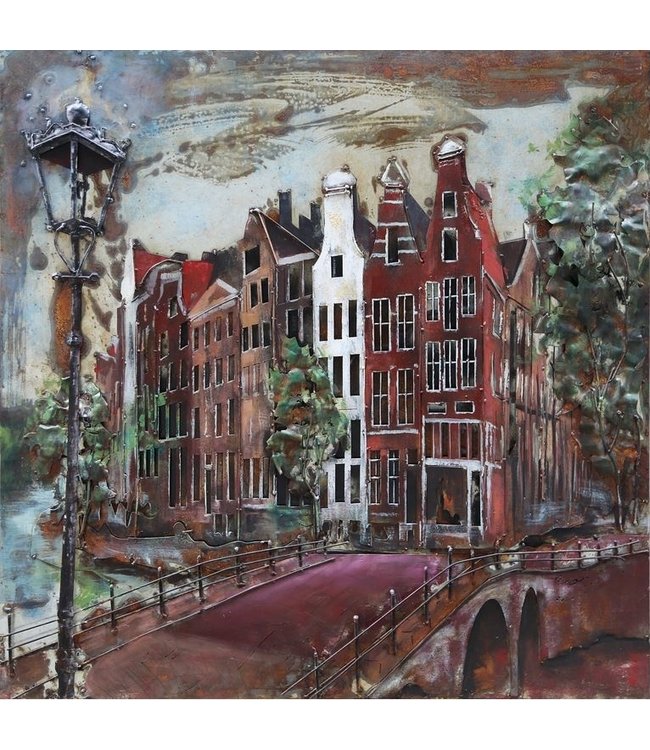 3D Art Amsterdam - Metalen 3D schilderij