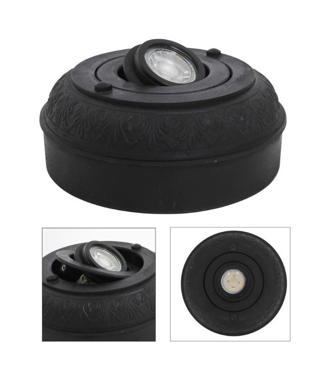 Plafond Muurlamp Carpo zwart