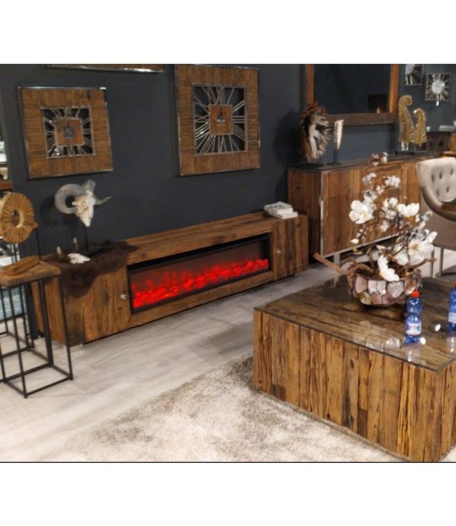 Dino - Open haard kast - Wandkast
