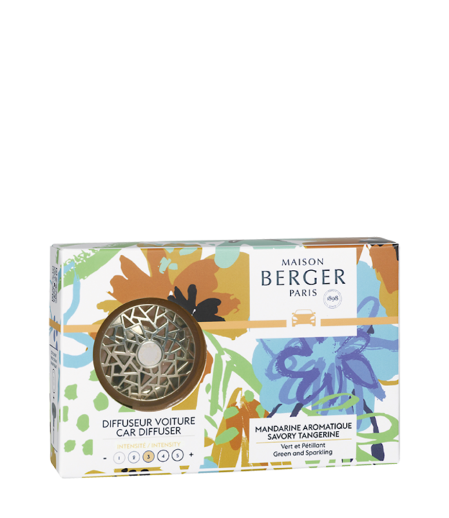 Maison Berger Maison Berger autoparfum set -Revelry - Mandarin Aromatique