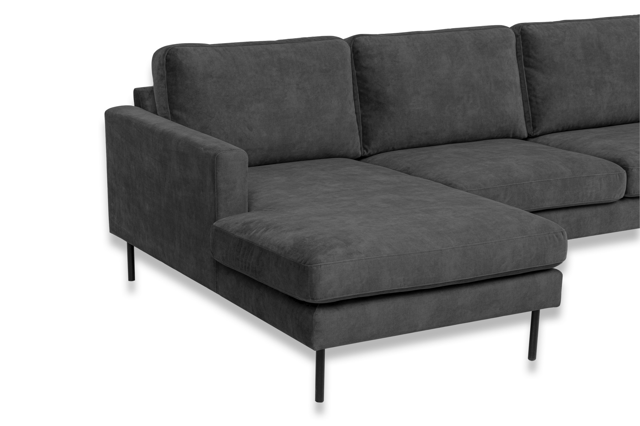 Bank Parma 2 1/2 zits met Chaise Longue De Woonhoek