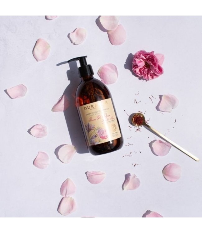 Vloeibare Marseille zeep - Rose & Saffron
