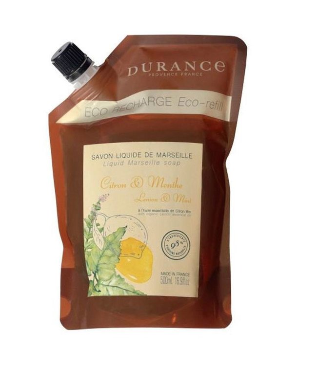 Vloeibare Marseille zeep - Lemon & Mint
