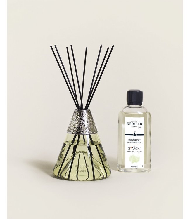 Maison Berger Maison Berger - Parfumverspreider Starck Vert + Peau d' Ailleurs 400 ml