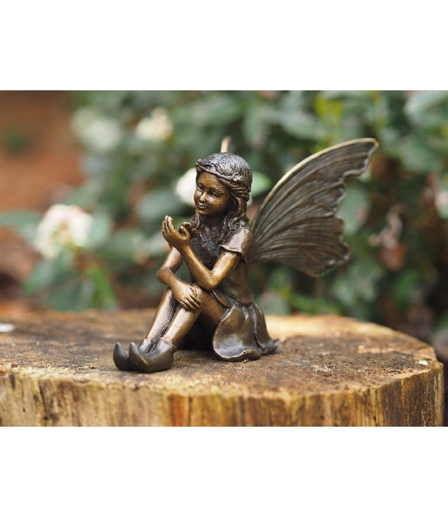 Bronzen beeld - Fantasy Elf