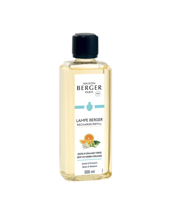 Lampe Berger navulling huisparfum - Zeste of Green Orange